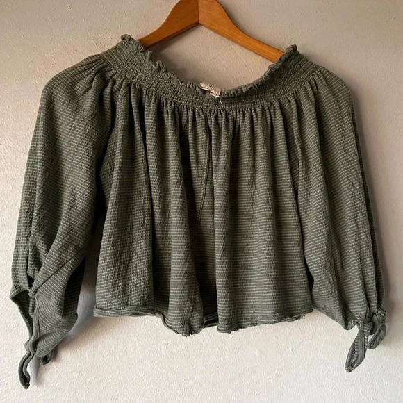 We The Free Off Shoulder Cotton Top - Picture 2 of 11